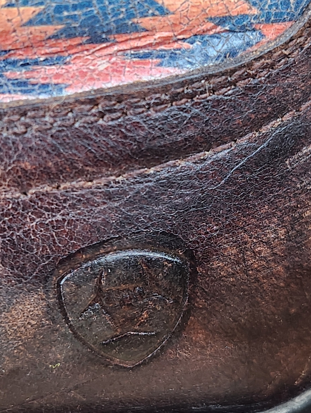 ARIAT PENDLETON Circuit Savanna Cowboy Boot 6.5 B Western Aztec Leather Shoe - Picture 12 of 12